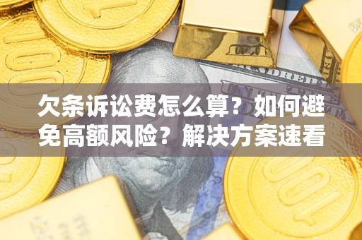 武汉欠条诉讼费怎么算？如何避免高额风险？解决方案速看！