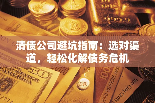 武汉清债公司避坑指南：选对渠道，轻松化解债务危机