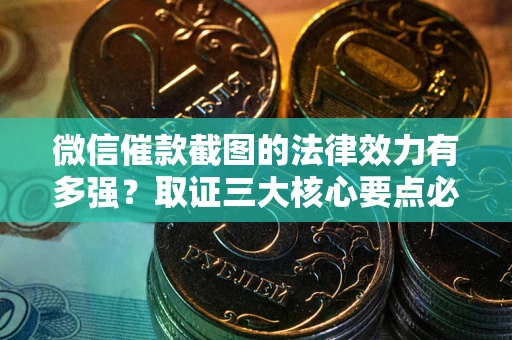武汉微信催款截图的法律效力有多强？取证三大核心要点必须知道！