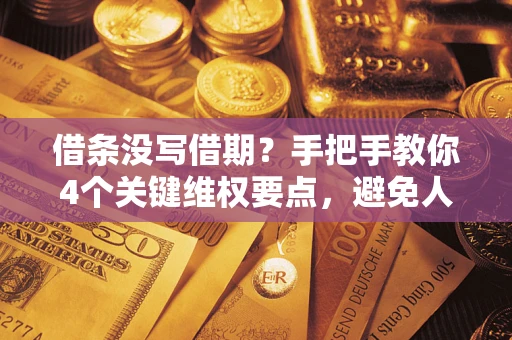 武汉借条没写借期？手把手教你4个关键维权要点，避免人财两空